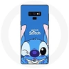 Image de Coque pour Samsung Galaxy Note 9 Stitch mignon fond bleu