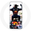 Image de Coque pour Samsung Galaxy A8 Plus Formule 1 Max Verstappen Pilote automobile F1 noir rouge et jaune