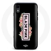 Image de Coque pour Iphone XS Max Blackpink Groupe de K-pop Logo Noir Rose Fond Noir