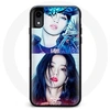 Image de Coque pour Iphone XR Blackpink Groupe K-pop Filles Lisa et Jisoo Lovesick girls poster the album