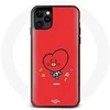 Image de Coque pour Iphone 12 Pro Max BTS Bangtan Garçons BT21 TATA V Fond Rouge