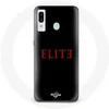 Image de Coque pour Samsung Galaxy A20e Elite Saison 5 Logo Rouge Fond Noir