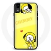 Image de Coque pour Iphone XR BTS Bangtan BT21 Chimmy Jimin Fond Jaune