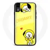 Image de Coque pour Iphone XS Max BTS Bangtan BT21 Chimmy Jimin Fond Jaune