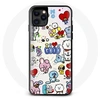 Image de Coque pour Iphone 13 Mini BTS Bangtan Sonyeondan BT21 Van Tata Chimmy Cooky Rj Koya Mang Et Shooky
