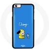 Image de Coque pour Iphone SE Bangtan BTS BT21 Chimmy Jimin Fond Bleu