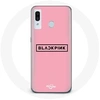 Image de Coque pour Samsung Galaxy A20e Blackpink Groupe de K-pop Logo Fond Rose