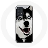 Image de Coque pour Samsung Galaxy A13 4G / A13 4G Lite Husky de Sibérie Yeux Bleus