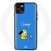 Image de Coque pour Iphone 11 Pro Bangtan BTS BT21 Chimmy Jimin Fond Bleu