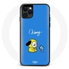 Image de Coque pour Iphone 13 Pro Max Bangtan BTS BT21 Chimmy Jimin Fond Bleu