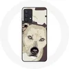 Image de Coque pour Samsung Galaxy A13 4G / A13 4G Lite Chien de Pitbull Blanc