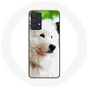 Image de Coque pour Samsung Galaxy A13 4G / A13 4G Lite Chien Samoyède Blanc