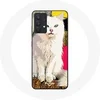 Image de Coque pour Samsung Galaxy A13 4G / A13 4G Lite Turc de Van Chat Blanc aux yeux bleu et jaune