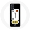 Image de Coque pour Samsung Galaxy A13 4G / A13 4G Lite Billet d'avion Madrid Espagne