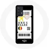 Image de Coque pour Samsung Galaxy A13 4G / A13 4G Lite Billet d'avion Bruxelles Belgique
