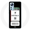 Image de Coque pour Xiaomi Mi 12 / 12X Billet d'avion Dubai