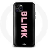 Image de Coque pour Iphone 11 Pro Max Blink Fandom Blackpink Logo Rose Fond Noir