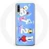 Image de Coque pour Samsung Galaxy A50 BTS Bangtan Sonyeondan BT21 Van Tata Chimmy Cooky Rj Koya Shooky Et Mang