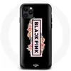 Image de Coque pour Iphone 12 Pro Max Blackpink Groupe de K-pop Logo Noir Rose Fond Noir