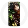 Image de Coque pour Xiaomi Redmi Note 11 4G Attaque des Titans Levi Ackerman