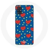 Image de Coque pour Samsung Galaxy A71 BTS Bangtan Garçons BT21 TATA de V Fond Bleu