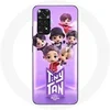 Image de Coque pour Xiaomi Redmi Note 11S BTS TinyTAN Animation Affiche RM Jin Suga J-Hope Jimin Jungkook Et V