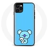 Image de Coque pour Iphone 13 Pro Bangtan BTS BT21 Koya RM Fond Bleu