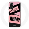 Image de Coque pour Xiaomi Redmi Note 11S BTS ARMY Et Blackpink Blink Rose Noir