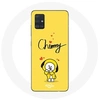 Image de Coque pour Samsung Galaxy A71 BTS Bangtan Garçons BT21 Chimmy Jimin Fond Jaune