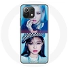 Image de Coque pour Xiaomi Mi 11 Lite Blackpink Groupe K-pop Filles Jennie et Rosé Lovesick girls poster the album