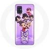 Image de Coque pour Samsung Galaxy A51 5G BTS TinyTAN Animation Affiche RM Jin Suga J-Hope Jimin Jungkook Et V