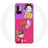 Image de Coque pour Xiaomi Redmi Note 10T 5G BTS BT21 Cooky Et Tata Bangtan V Et Jungkook Fanart