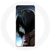 Image de Coque pour Samsung Galaxy A51 5G Mikasa Ackerman Attaque des Titans Manga Anime