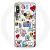 Image de Coque pour Xiaomi Redmi Note 5 AI Dual Camera BTS Bangtan Sonyeondan BT21 Van Tata Chimmy Cooky Rj Koya Mang Et Shooky