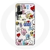 Image de Coque pour Xiaomi Redmi Note 10T 5G BTS Bangtan Sonyeondan BT21 Van Tata Chimmy Cooky Rj Koya Mang Et Shooky