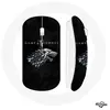 Image de Souris Sans Fil Game of Thrones Saison 8 Le Trône de Fer La maison Stark Logo L'hiver arrive ()