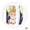 Image de Souris Sans Fil Dragon Ball Manga Anime Sangoku Visage énervé ()