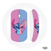 Image de Souris Sans Fil Stitch et angel bleu rose ()