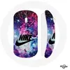 Image de Souris Sans Fil Nike Logo Espace Coloré ()