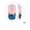 Image de Souris Sans Fil Stitch le Nez en l'air fond rose ()