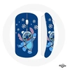 Image de Souris Sans Fil Stitch neige Noël bleu ()