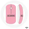 Image de Souris Sans Fil Blackpink Groupe de K-pop Logo Fond Rose ()