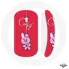 Image de Souris Sans Fil BTS Bangtan Garçons BT21 Cooky Fond Rouge ()