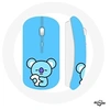 Image de Souris Sans Fil Bangtan BTS BT21 Koya RM Fond Bleu ()