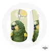 Image de Souris Sans Fil Amazone Perroquets Vert ()