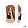 Image de Souris Sans Fil Basset Hound chien visage ()