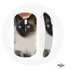 Image de Souris Sans Fil Siamois Noir et blanc Yeux Bleus ()