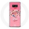 Image de Coque pour Samsung Galaxy S8 Plus TWICE Logo Rouge Affiche What Is Love
