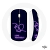 Image de Souris Sans Fil BTS Album Love Yourself Answer Poster Violet ()