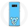 Image de Coque pour Samsung Galaxy S8 Plus Bangtan BTS BT21 Koya RM Fond Bleu